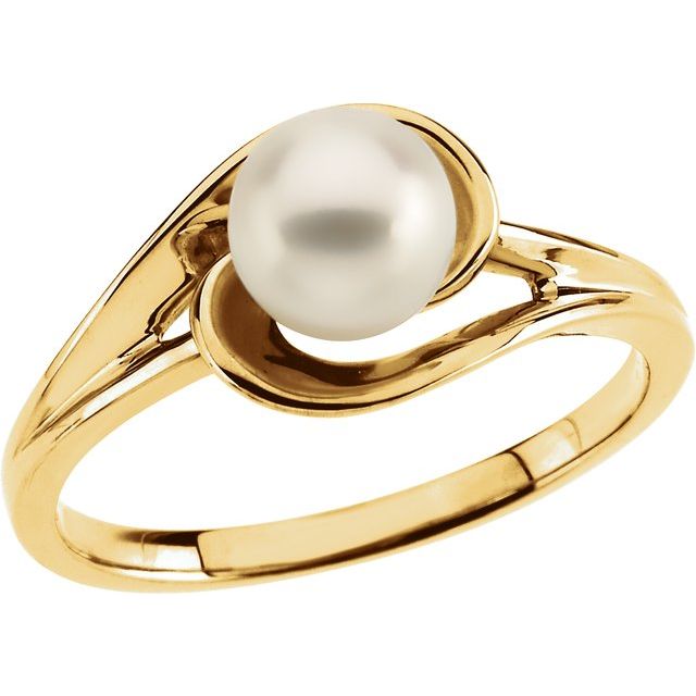 Pearl Interlocking Ring