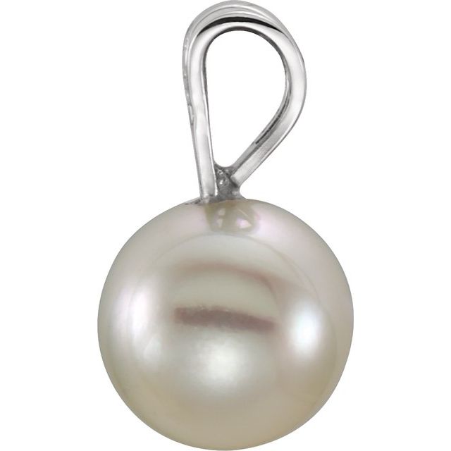 Solitaire Pearl Pendant