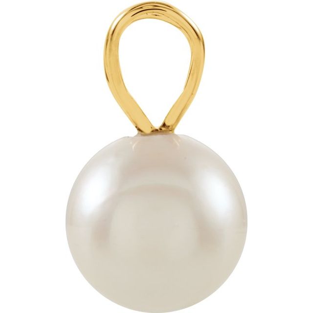 Solitaire Pearl Pendant