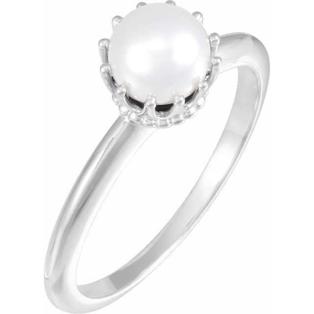 Pearl Crown Ring