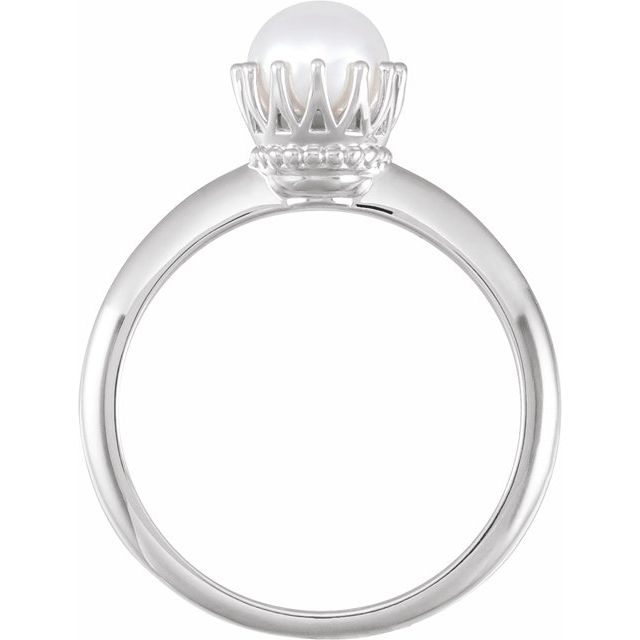 Pearl Crown Ring