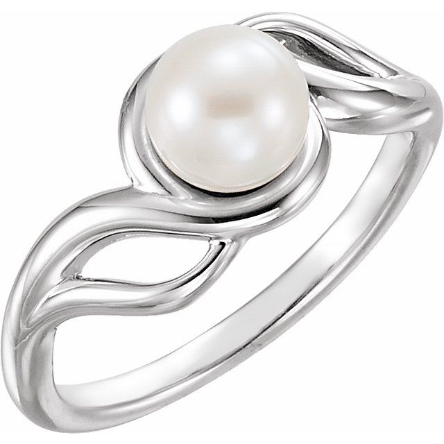 Pearl Freeform Ring