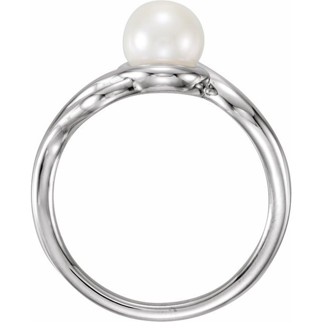 Pearl Freeform Ring