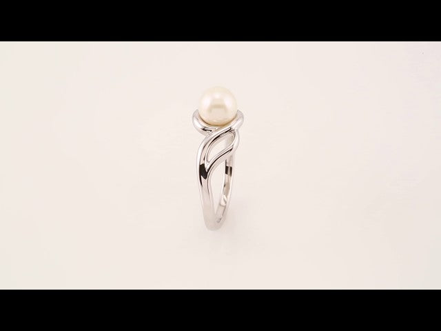 Pearl Freeform Ring