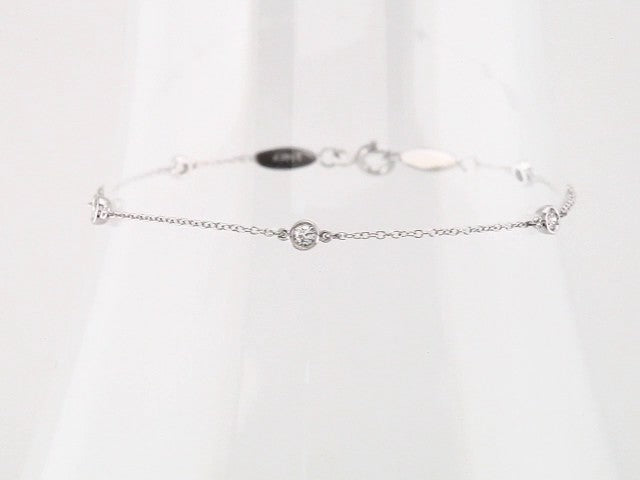 Bezel-Set Station Bracelet