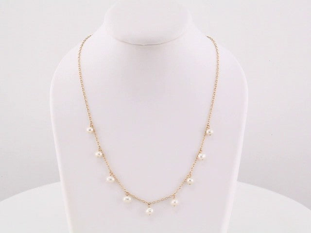 Pearl Station Necklace