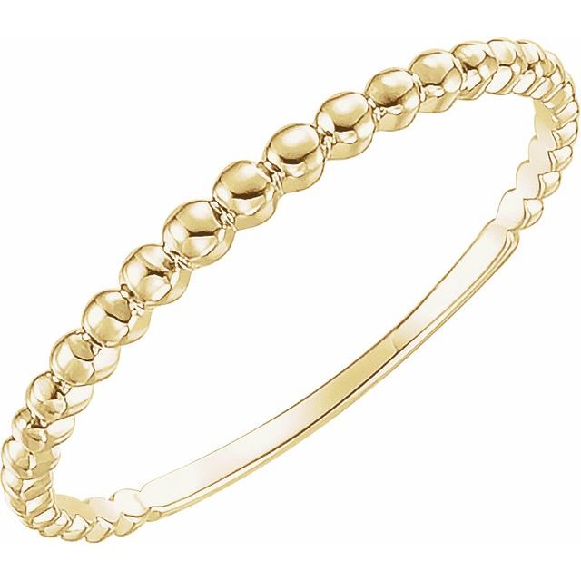 Stackable Bead Ring