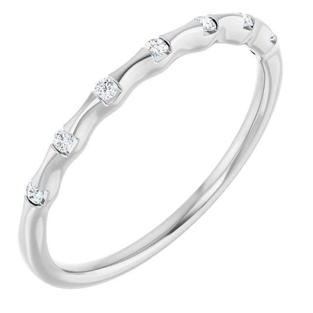 Accented Stackable Ring