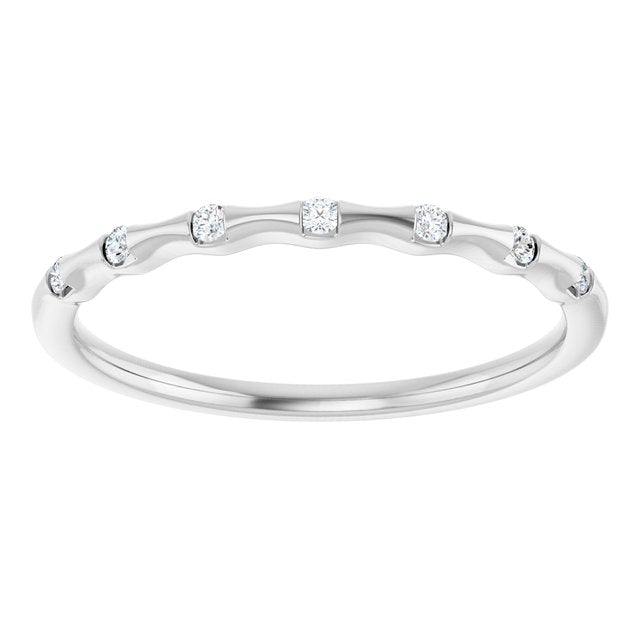 Accented Stackable Ring