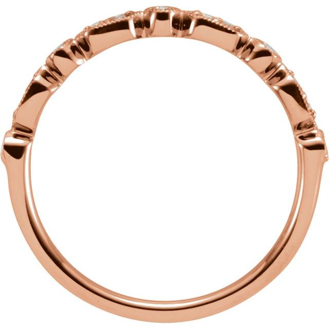 Accented Stackable Ring