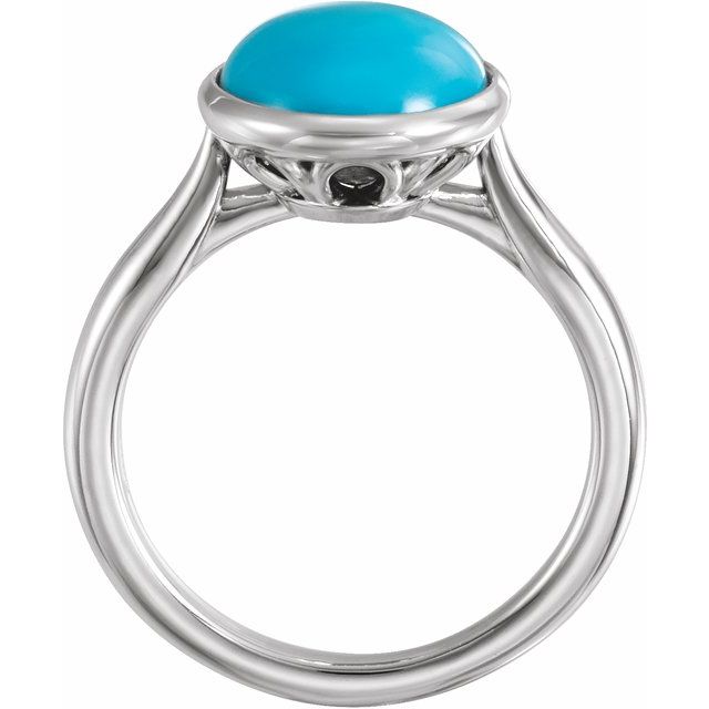 Bezel-Set Solitaire Ring