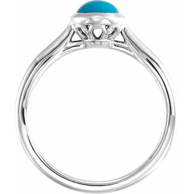 Bezel-Set Solitaire Ring