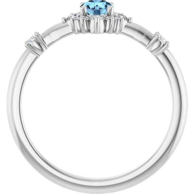 Halo-Style Ring