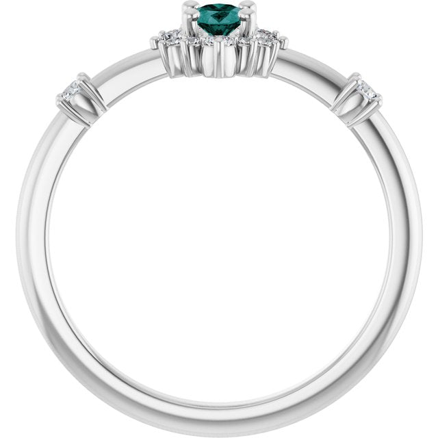 Halo-Style Ring