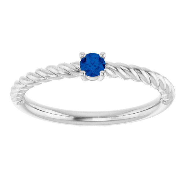 Rope Solitaire Ring