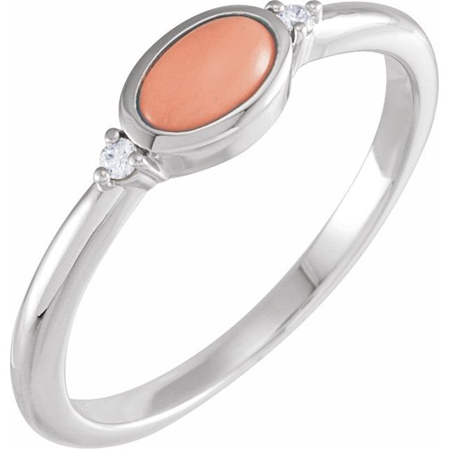 Bezel-Set Cabochon Ring