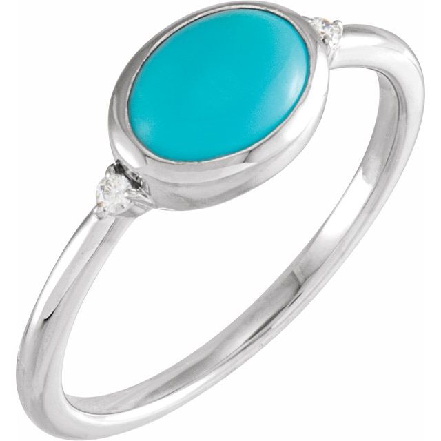 Bezel-Set Cabochon Ring