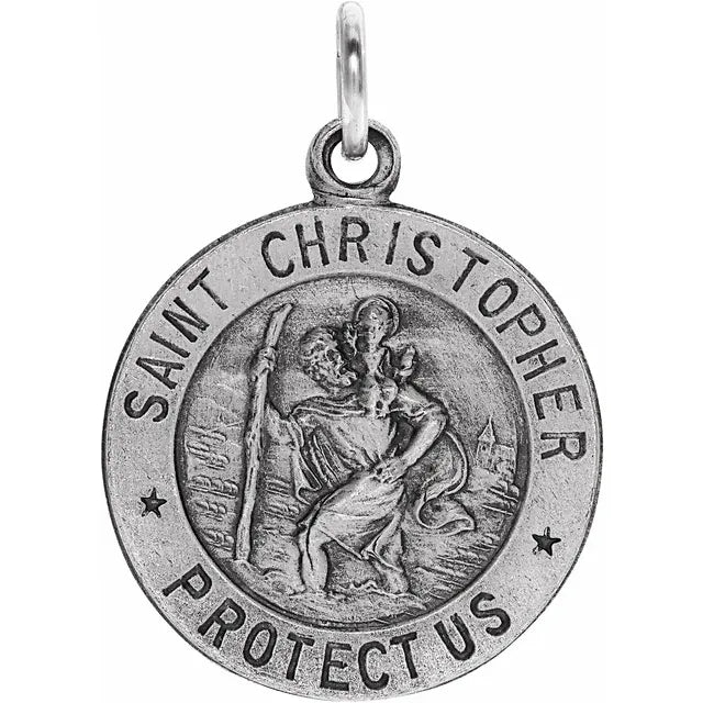 St Christopher Pendant 25mm