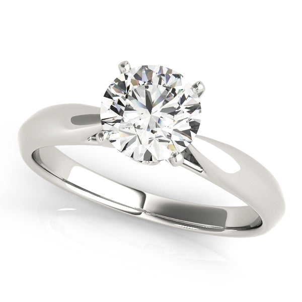 Solitaire Diamond Engagement Ring