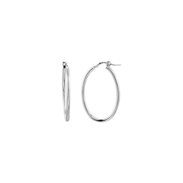 Tube Hoop Earrings