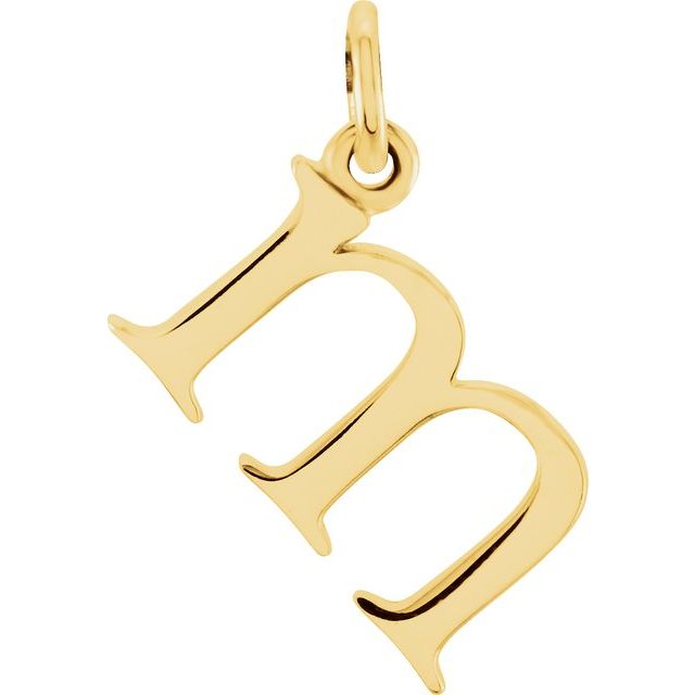 Lowercase Initial Necklace or Pendant