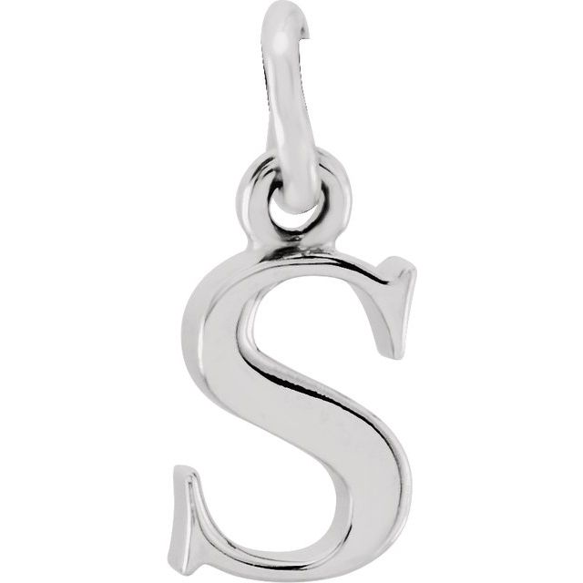 Lowercase Initial Necklace or Pendant