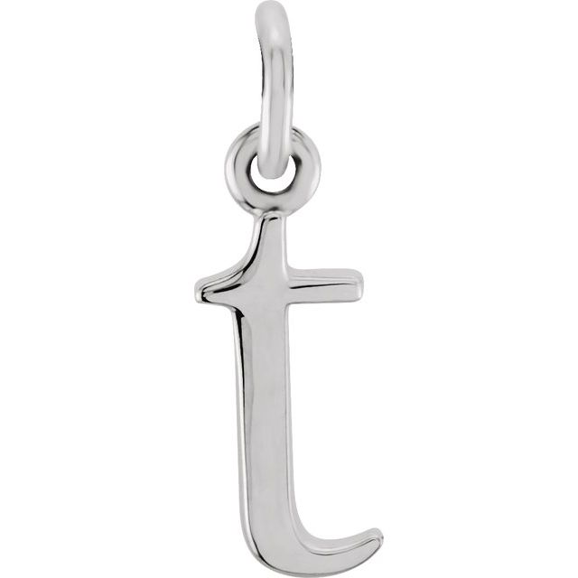 Lowercase Initial Necklace or Pendant