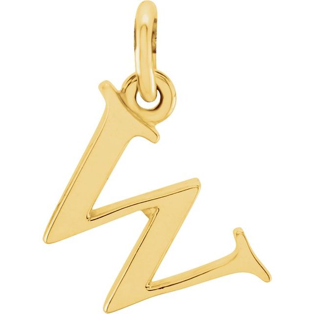 Lowercase Initial Necklace or Pendant