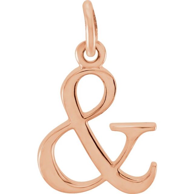 Lowercase Initial Necklace or Pendant