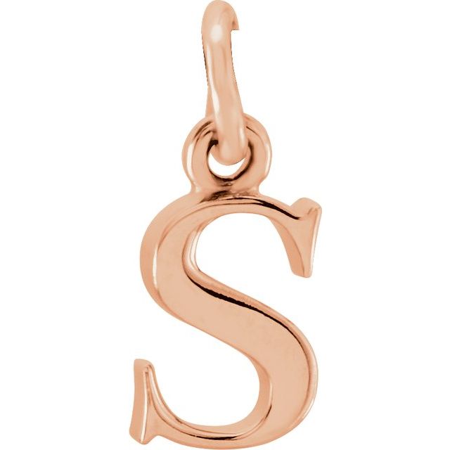 Lowercase Initial Necklace or Pendant