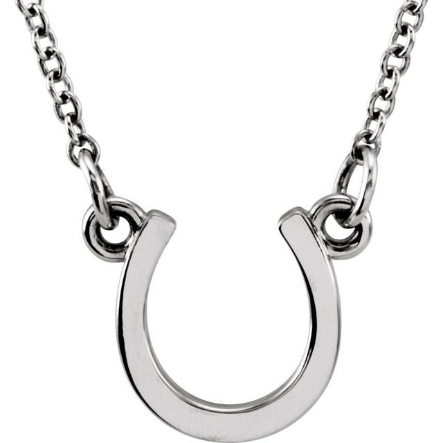 Tiny Posh? Horseshoe Necklace