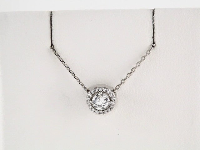 Halo-Style Necklace or Pendant