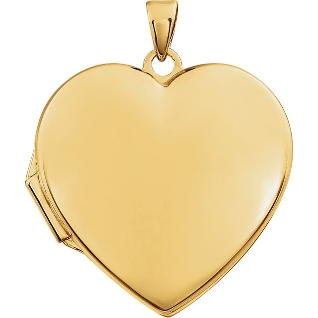 Engravable Heart Locket