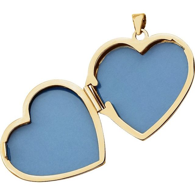 Engravable Heart Locket