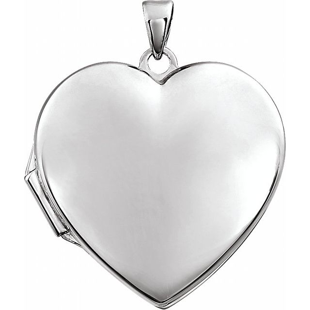 Engravable Heart Locket