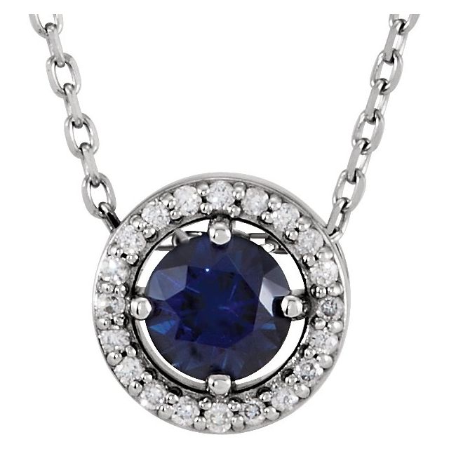 Halo-Style Necklace or Pendant