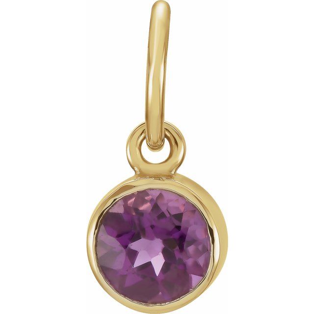 Posh Mommy? Imitation Birthstone Charm