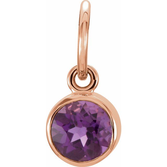 Posh Mommy? Imitation Birthstone Charm