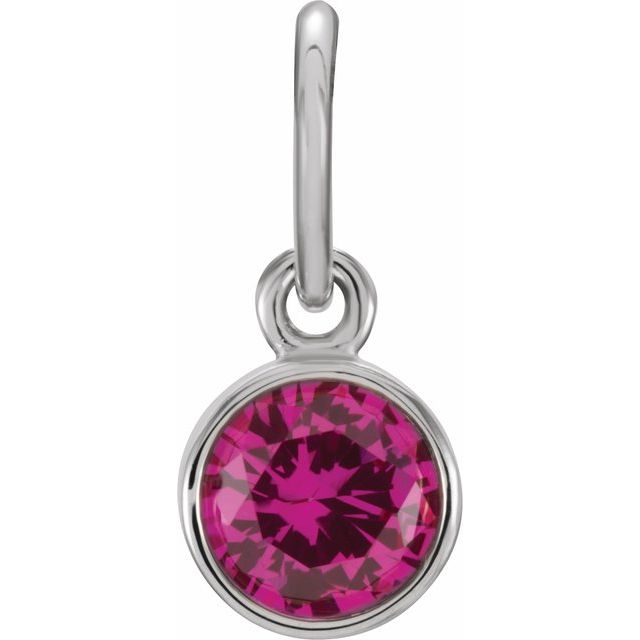 Posh Mommy? Imitation Birthstone Charm