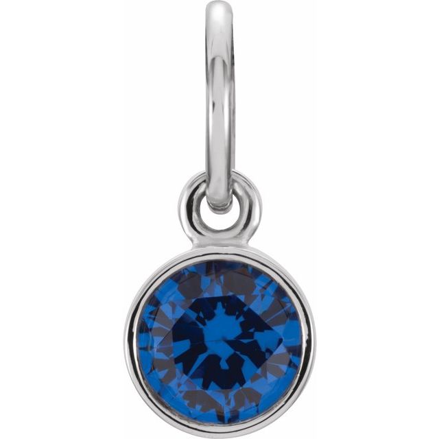 Posh Mommy? Imitation Birthstone Charm