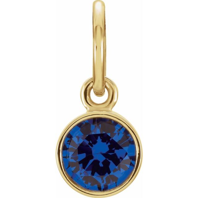 Posh Mommy? Imitation Birthstone Charm