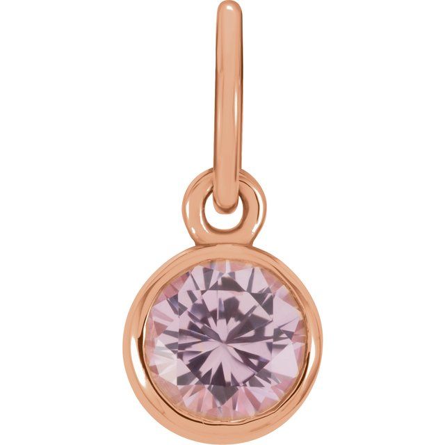 Posh Mommy? Imitation Birthstone Charm