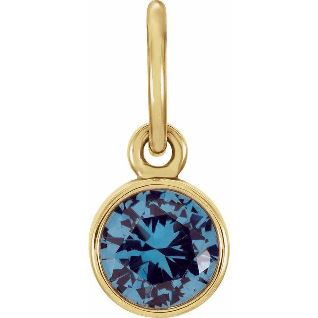 Posh Mommy? Imitation Birthstone Charm