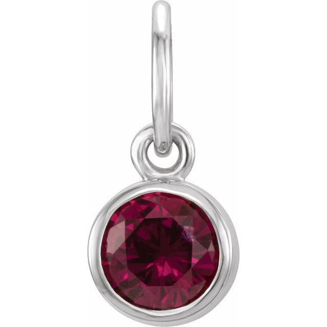 Posh Mommy? Imitation Birthstone Charm