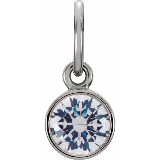 Posh Mommy? Imitation Birthstone Charm