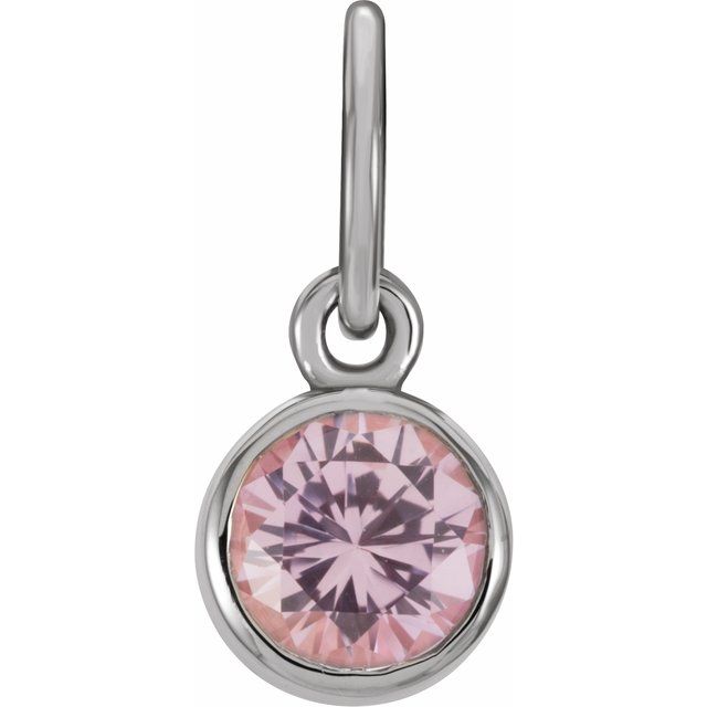 Posh Mommy? Imitation Birthstone Charm