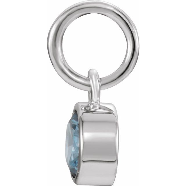 Posh Mommy? Imitation Birthstone Charm