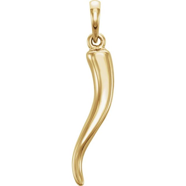 Italian Horn Necklace or Pendant