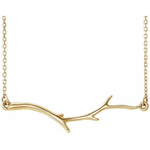 Branch Bar Necklace or Center