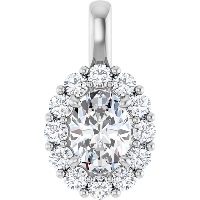 Halo-Style Pendant